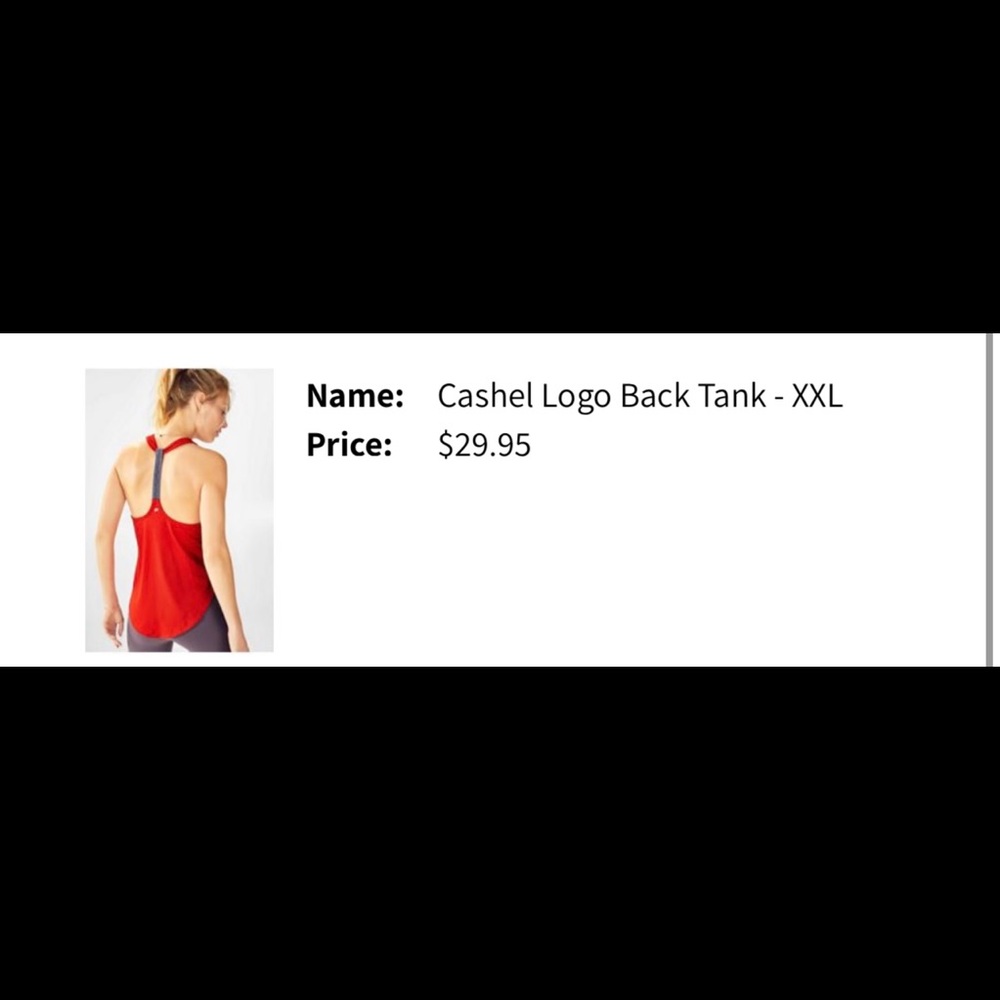 Fabletics cashel tank